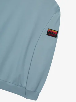 OUTDOOR WOVEN PATCH OVER FIT SWEATSHIRT