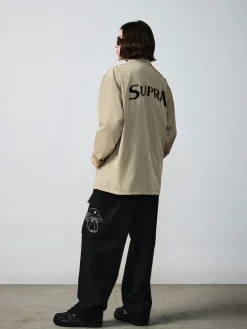 Pocket BAYC Graphic Semi-wide Woven Pants