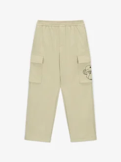 Pocket BAYC Graphic Semi-wide Woven Pants