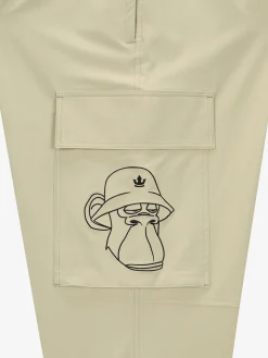 Pocket BAYC Graphic Semi-wide Woven Pants