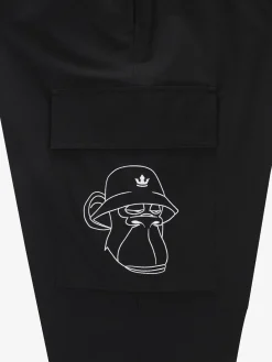 Pocket BAYC Graphic Semi-wide Woven Pants