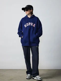 VARSITY ARCH LOGO HOODIE