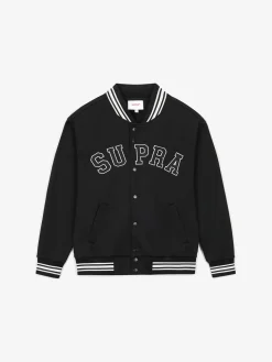 VARSITY ARCH LOGO JERSEY VARSITY JACKET