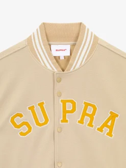 VARSITY ARCH LOGO JERSEY VARSITY JACKET