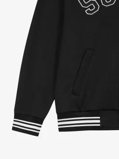 VARSITY ARCH LOGO JERSEY VARSITY JACKET