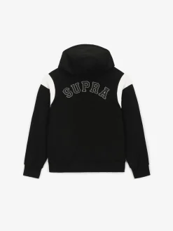 VARSITY ARCH LOGO ZIP UP HOODIE