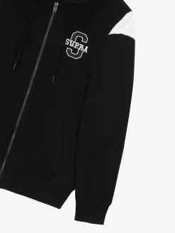 VARSITY ARCH LOGO ZIP UP HOODIE