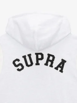 VARSITY ARCH LOGO ZIP UP HOODIE