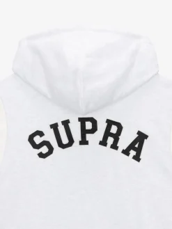VARSITY ARCH LOGO ZIP UP HOODIE