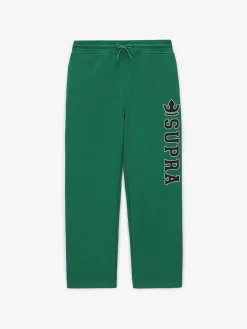 VARSITY BIG LETTERING SEMI WIDE PANTS