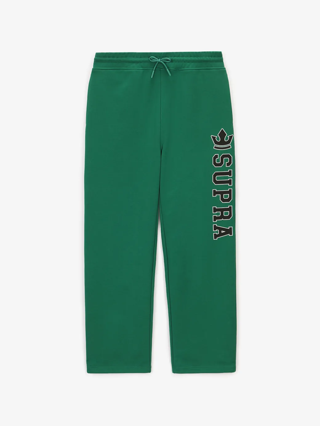 VARSITY BIG LETTERING SEMI WIDE PANTS
