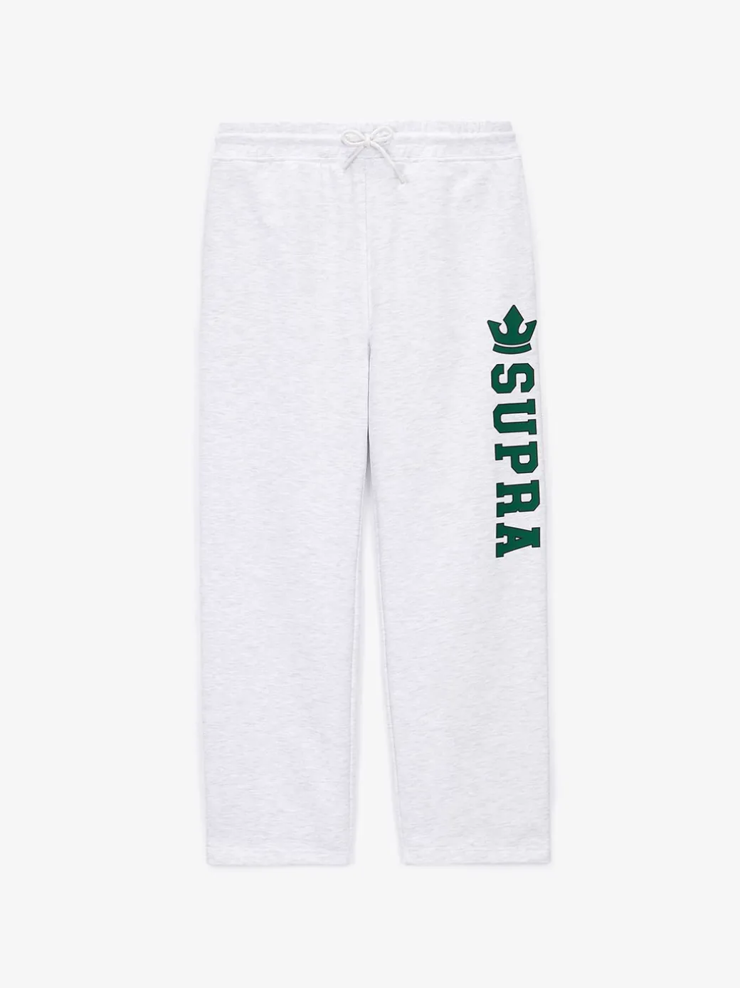VARSITY BIG LETTERING SEMI WIDE PANTS