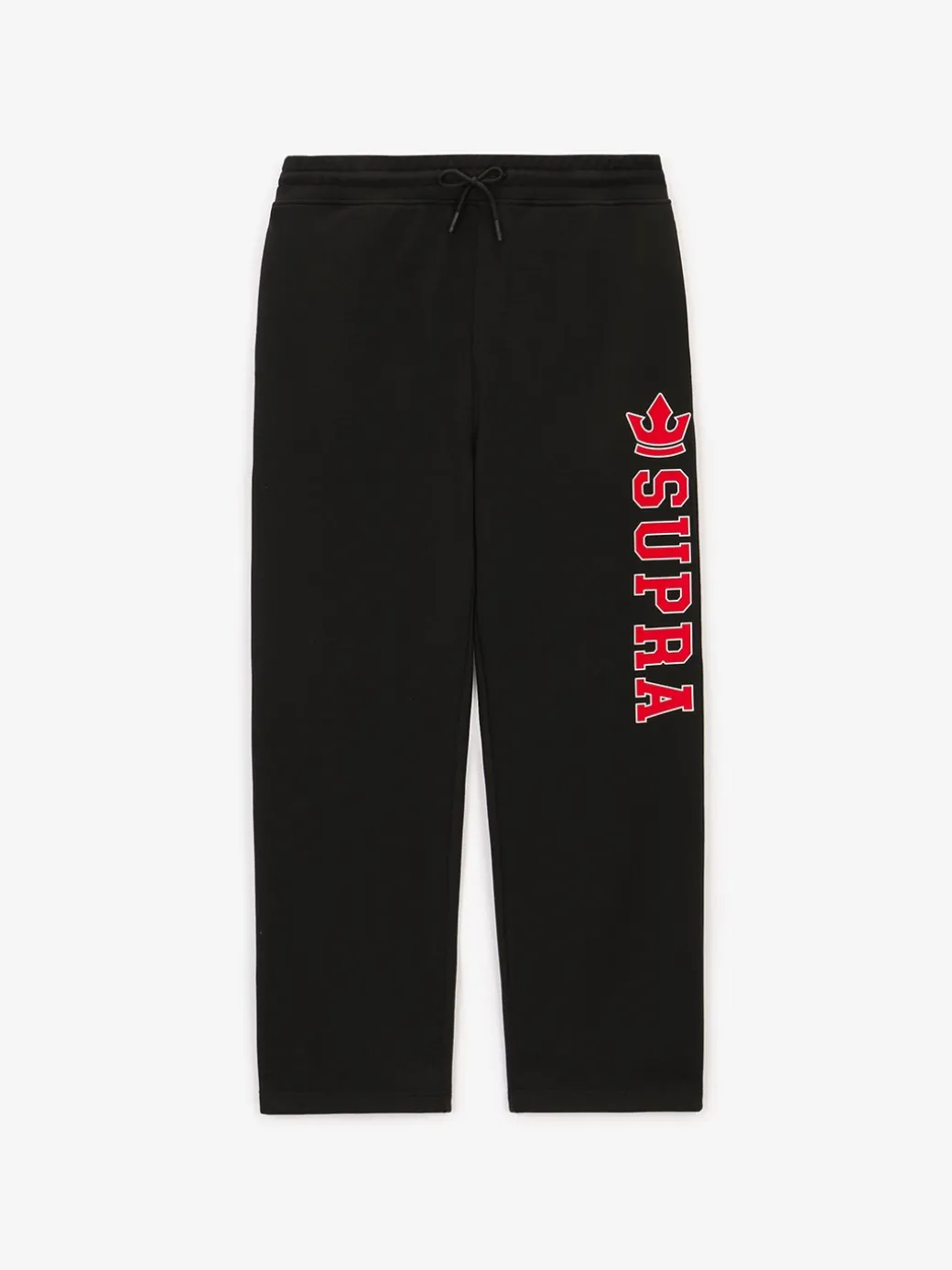 VARSITY BIG LETTERING SEMI WIDE PANTS