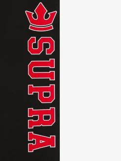 VARSITY BIG LETTERING SEMI WIDE PANTS