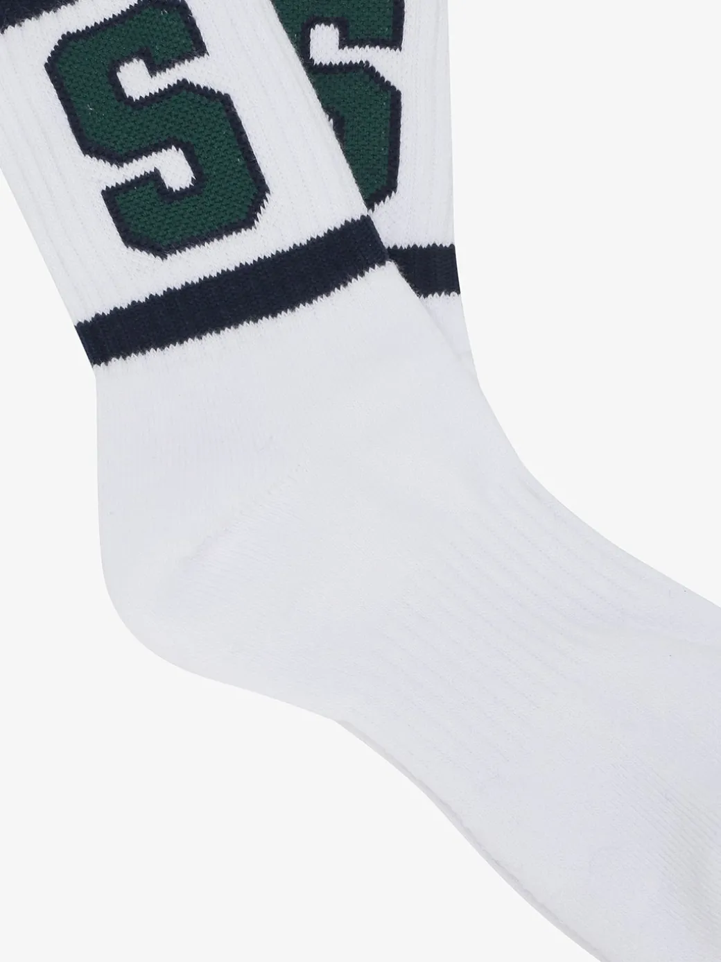 VARSITY DOUBLE STRIPE LOGO SOCKS