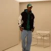 VARSITY OVER FIT HOODIE