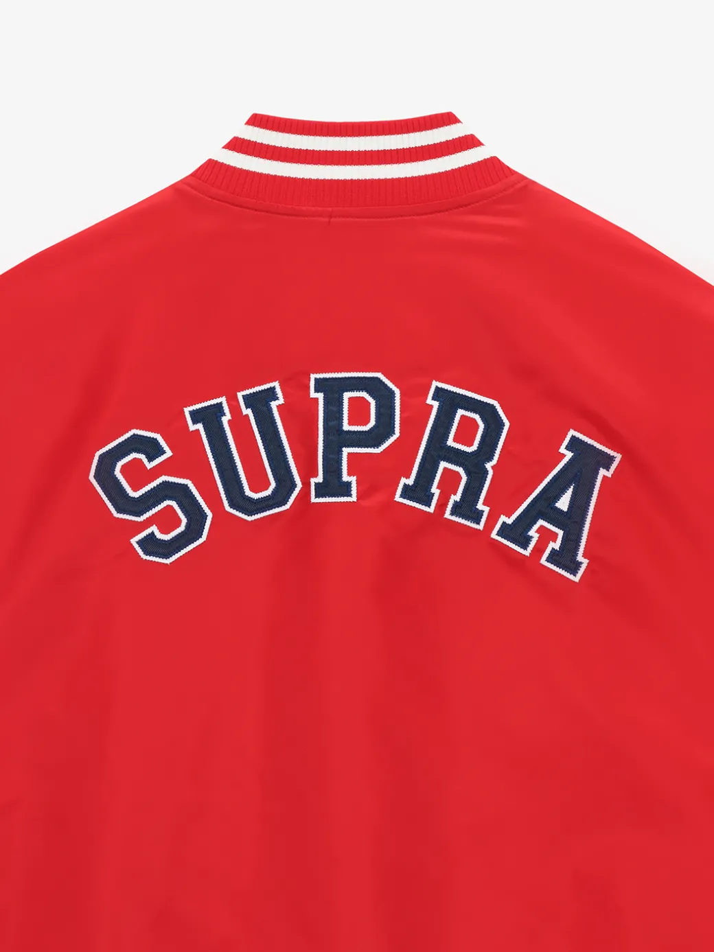 VARSITY SHOULDER BLOCK NYLON VARSITY JACKET