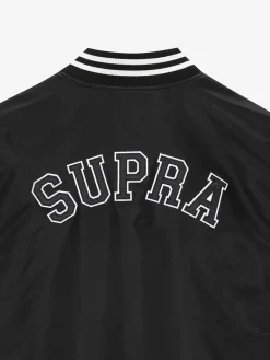 VARSITY SHOULDER BLOCK NYLON VARSITY JACKET