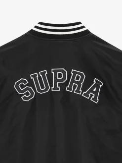 VARSITY SHOULDER BLOCK NYLON VARSITY JACKET