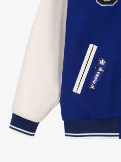 VARSITY SIMPLE S LOGO WOOL VARSITY JACKET