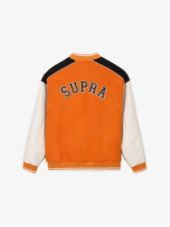 VARSITY SIMPLE S LOGO WOOL VARSITY JACKET