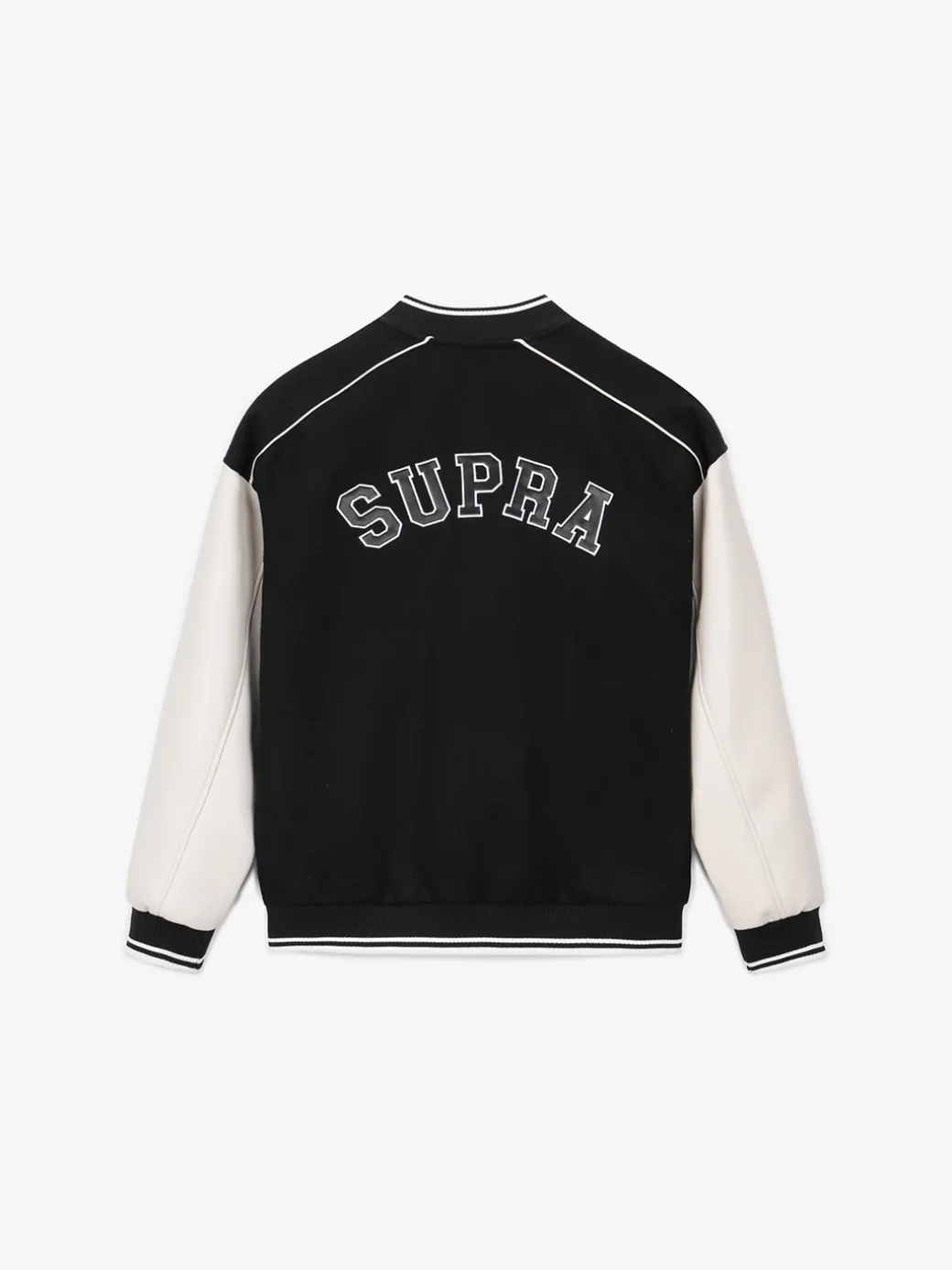 VARSITY SIMPLE S LOGO WOOL VARSITY JACKET