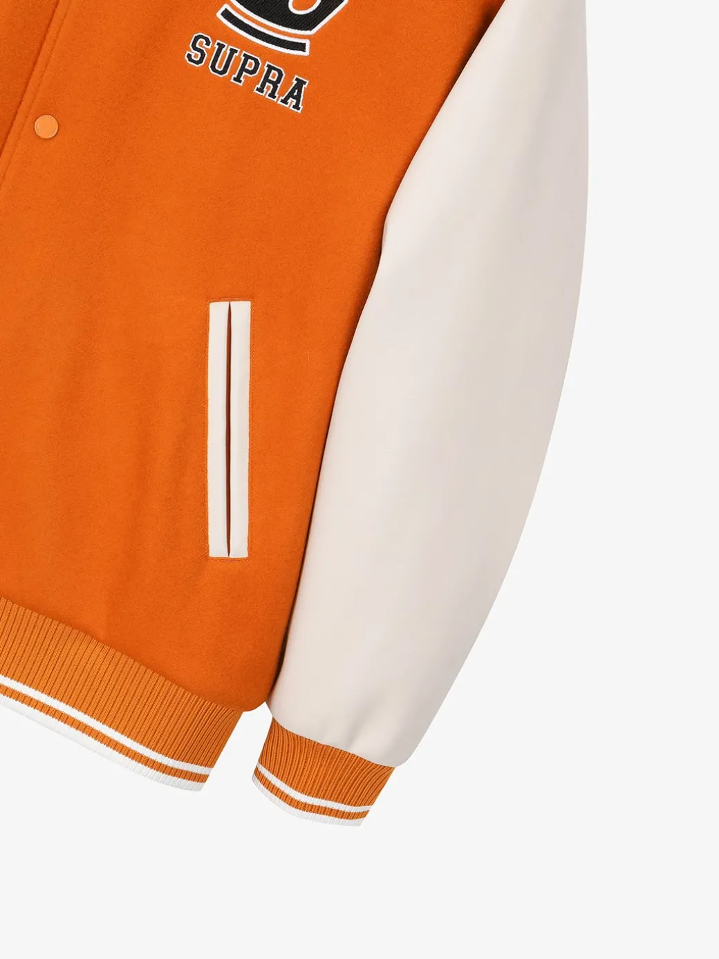 VARSITY SIMPLE S LOGO WOOL VARSITY JACKET