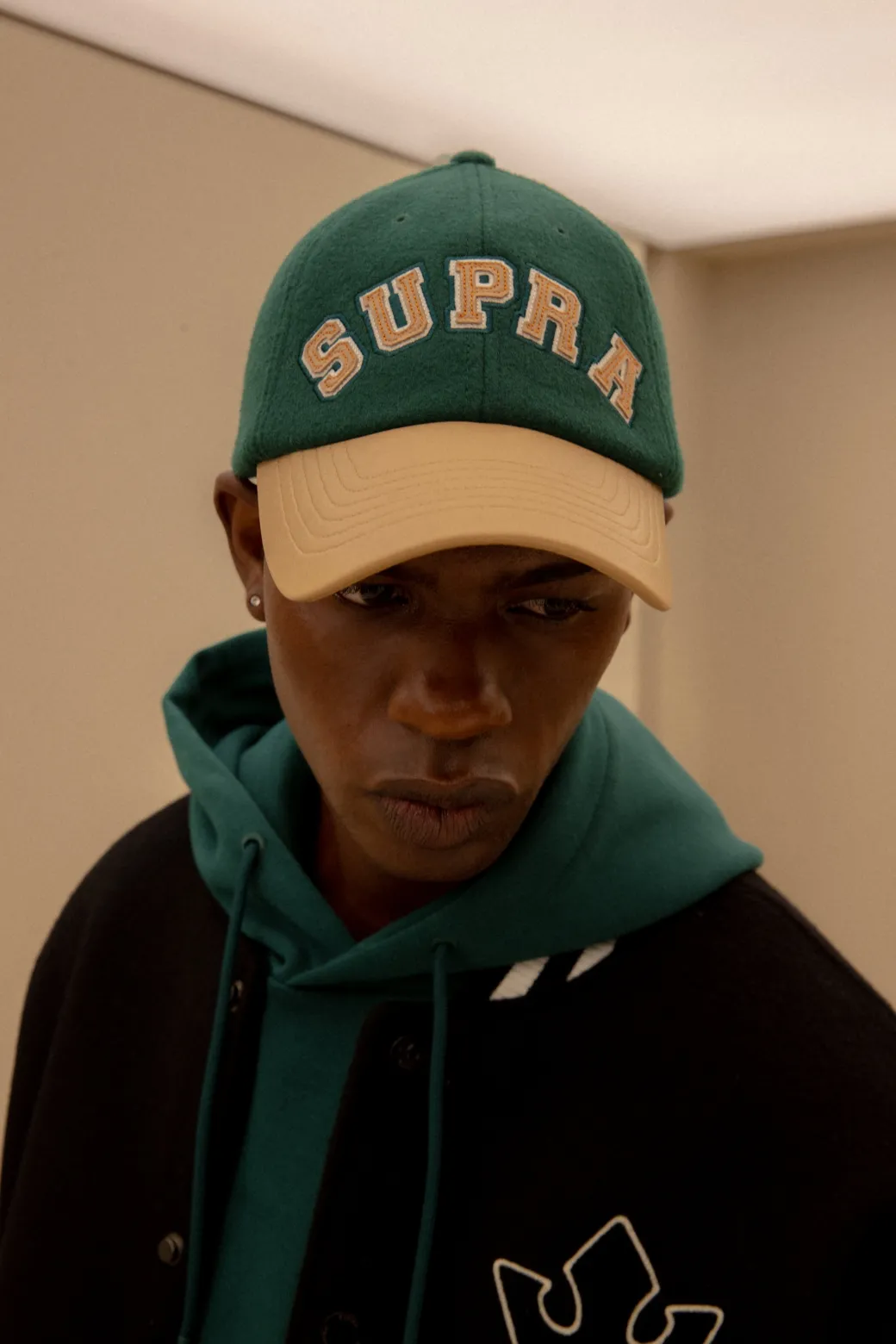 VARSITY UNSTRUCTURED COLOR BLOCK CAP