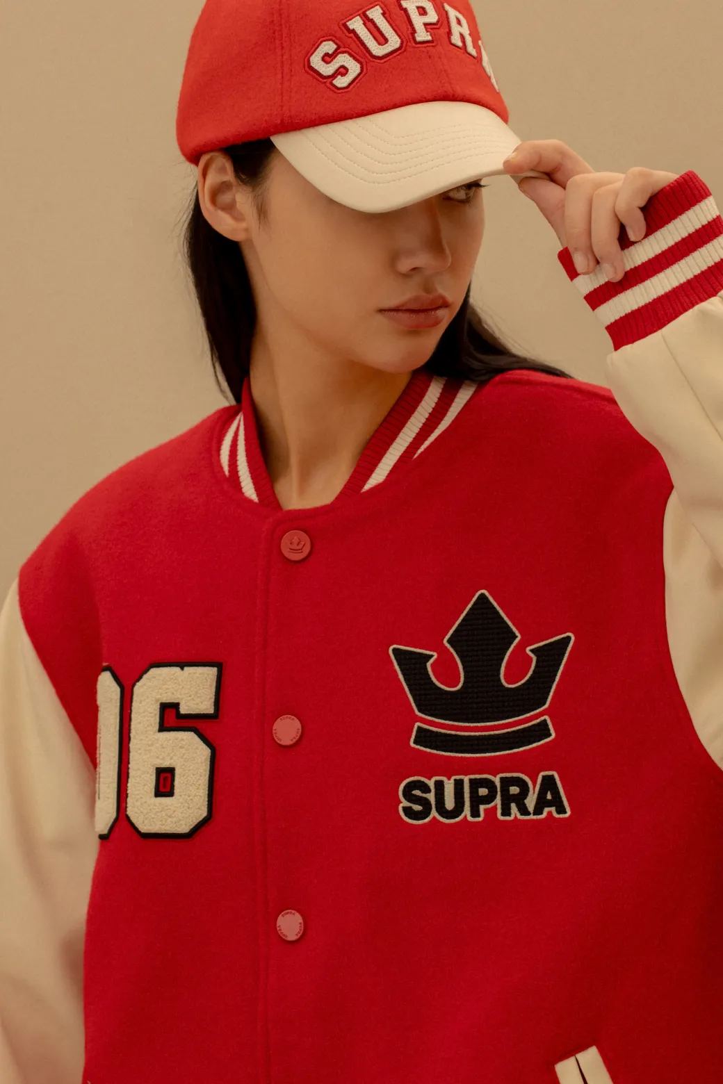 VARSITY UNSTRUCTURED COLOR BLOCK CAP