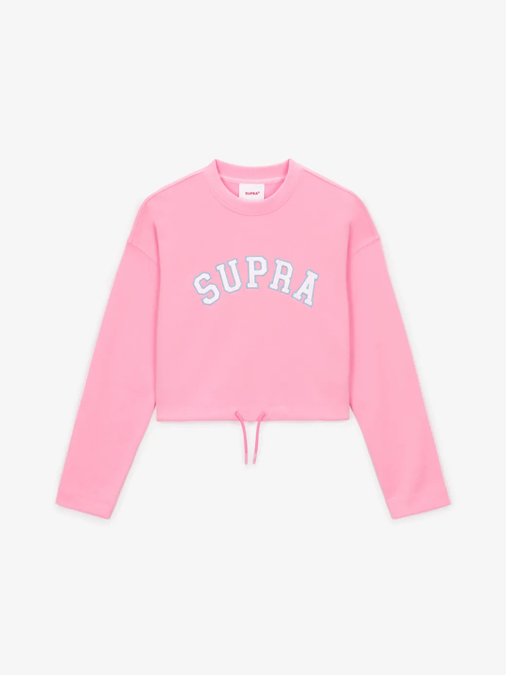 VARSITY WOMEN ARCH LOGO CROP SWEATSHIRTS