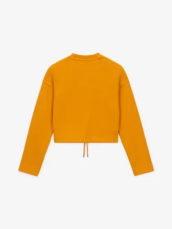 VARSITY WOMEN ARCH LOGO CROP SWEATSHIRTS