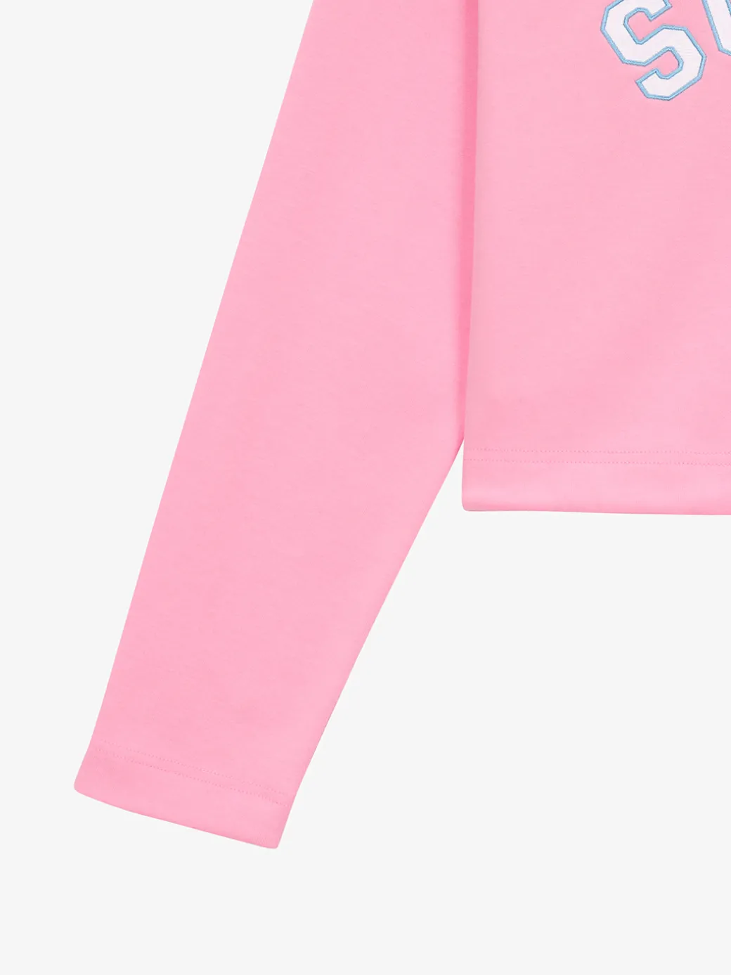 VARSITY WOMEN ARCH LOGO CROP SWEATSHIRTS