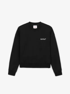 WOMENS ESSENTIAL CROP SWEATSHIRT