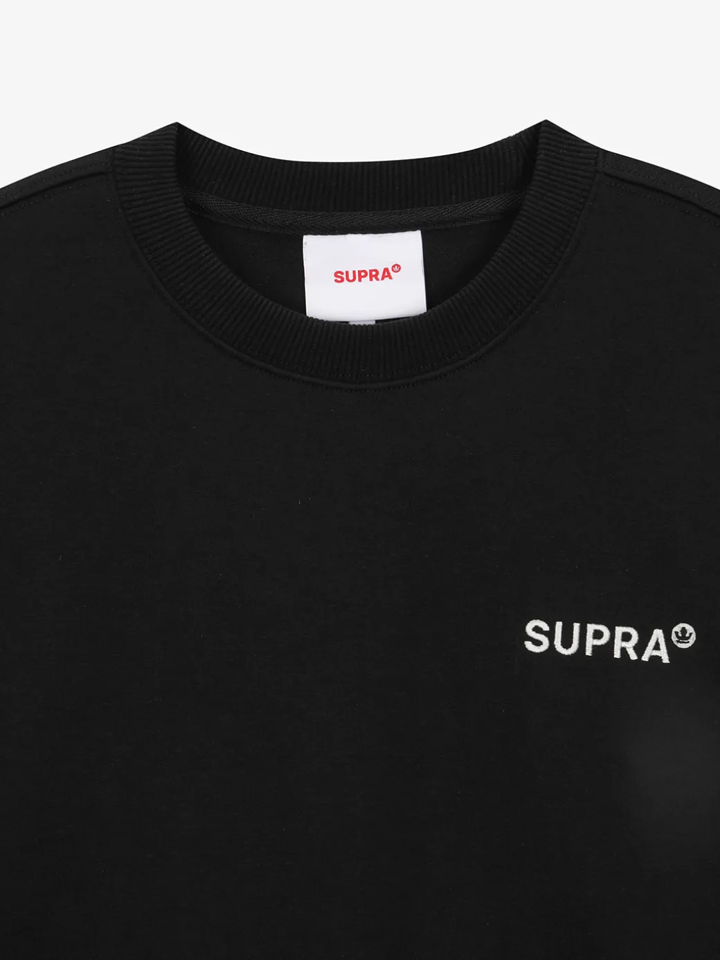 WOMENS ESSENTIAL CROP SWEATSHIRT
